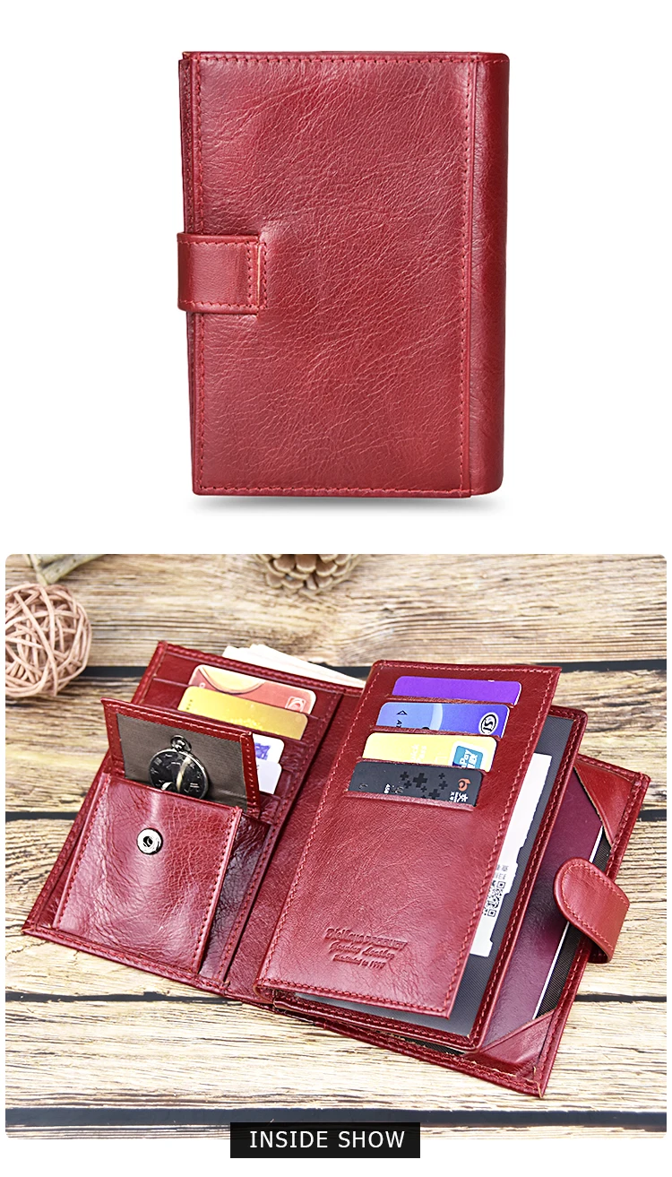 DICIHAYA, кошелек из натуральной кожи, Обложка для паспорта, для женщин, Rfid, держатель для паспорта, дизайнерский, для путешествий, чехол, кредитный держатель для карт, сумка для монет