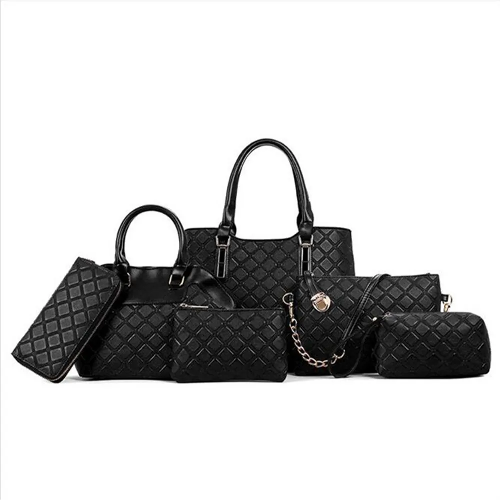 font b Handbag b font font b Set b font 6 Pcs Tote Bag Top