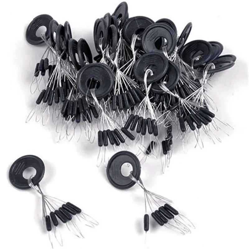 

5pcs Fishing Bobber Stopper Float Line Olive Shape Stoppers Stops Space Beans ASD88