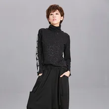 Путина. Бренд Ride Tide, рубашка с высоким воротником и вельветовым низом, новинка, длинная рубашка с длинными рукавами и принтом в виде букв