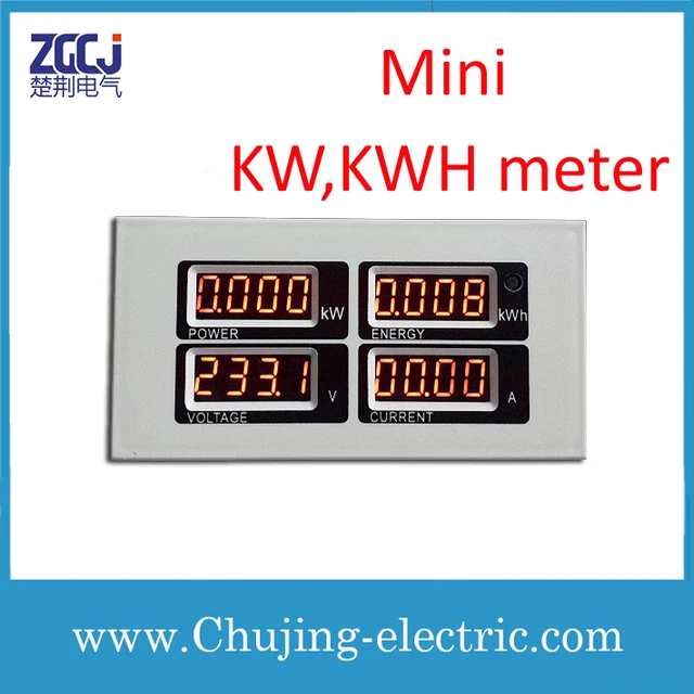 Free Shipping Digital Mini Kw Kwh Meter V A Digital Mini Kw Kwh Meter V A Energy