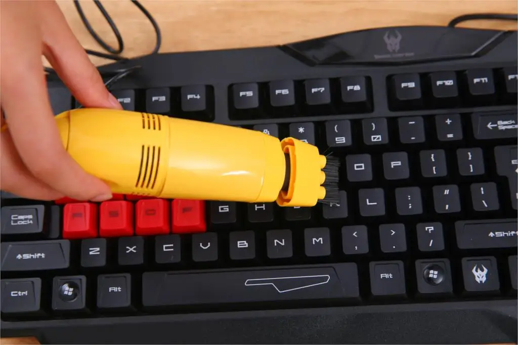 Горячая компьютерная клавиатура Мини USB пылесос для ПК ноутбука Настольный Ноутбук клавиатура щетка для чистки пыли