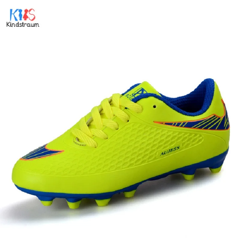

2017 New Youth Superfly Cleats Football Boots Kids Parent Leather Rubber Bottom Outdoor Sports Shoes for Teenager Boys ,EJ067