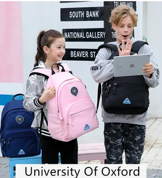 

University Of Oxford fashion backpack waterproof children school bag for girls boys