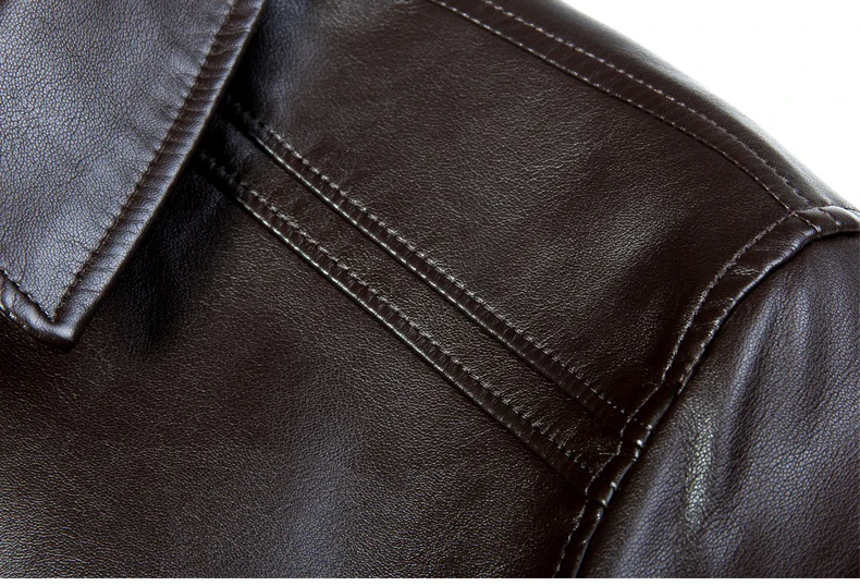 Tcyeek Весенняя кожаная куртка для мужчин черный коричневый сплошной s искусственная кожа casaco свободный крой среднего возраста бизнес jaqueta couro masculina HH026