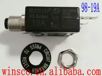 

10PCS/LOT 98-19A 100% KUOYUH CIRCUIT BREAKER 98 SERIES 19A