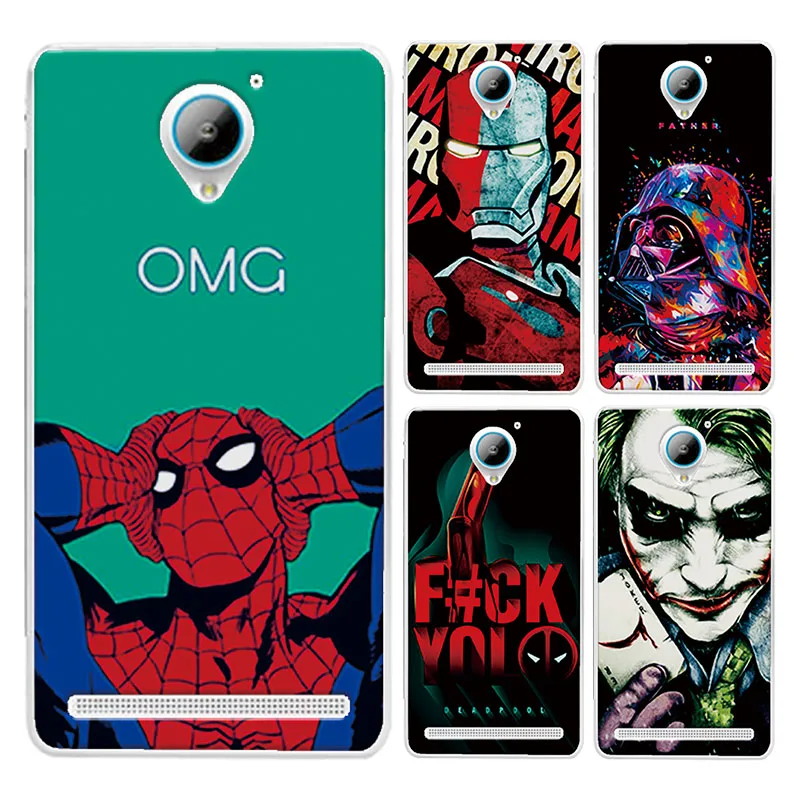 

New Fashion Charming Soft Case For Lenovo Vibe C2 K10a40 5.0" Perfect Design Colored Paiting Case For Lenovo Vibe C2 Coque Capa