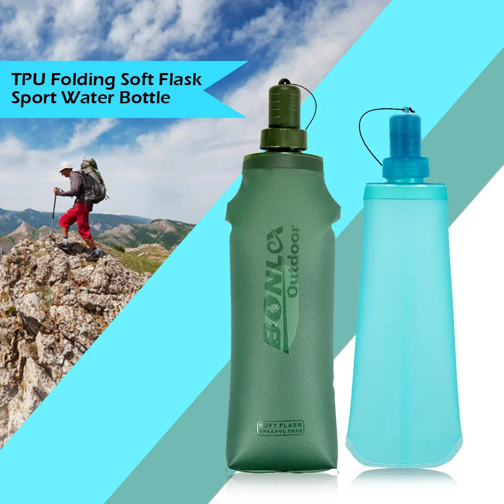 TPU Folding Soft Water Bottle