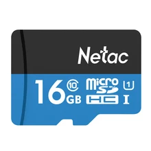 Акция!! Netac 16 ГБ 32 ГБ 64 ГБ Micro sd карта памяти класс 10 UHS-1 флэш-карта памяти Microsd TF/sd карта s