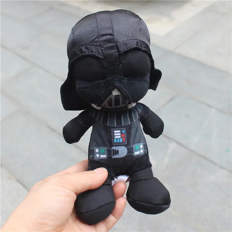 1 шт. 15-20 см Звездные войны BB-8 R2-D2 Дарт Вейдер имперский Штурмовик плюшевые игрушки куклы для детей Подарки и день рождения - Цвет: Darth Vader