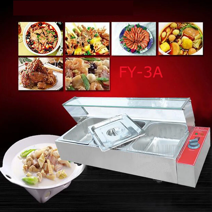 

1PC FY-3A Electric food processor and even cooking stoves of Food preservation machine quipment with 3 pots