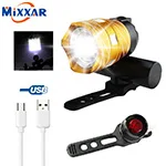 Z30 15000LM T6 LED Light Bike/Bicycle/Light Set USB Rechargeable Headlight/Flashlight Waterproof Zoomable Cycling Lamp for Bike
