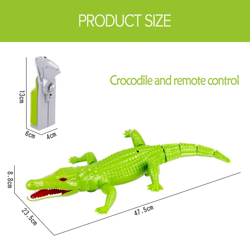 RC животное настоящая жизнь крокодил моделирование шалость дистанционное управление животное инфракрасный Домашние животные электронные игрушки для детей Подарки