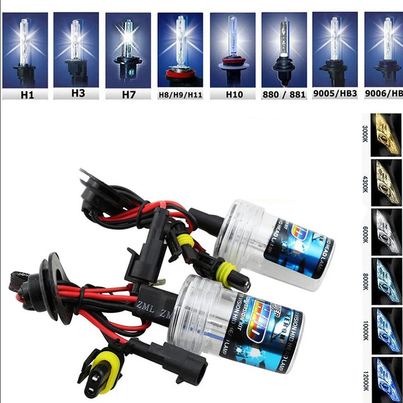 

2x 35w h4 h7 9005 Xenon SUPER slim light this link only for light and contral wires no ballast 4300k 5000k 6000k 8000k 10000k
