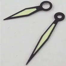 PARNIS черный край зеленый светящиеся часы руки аналоговые подходят для UNITAS ETA 6497 6498 движение Мужские часы руки запасные части