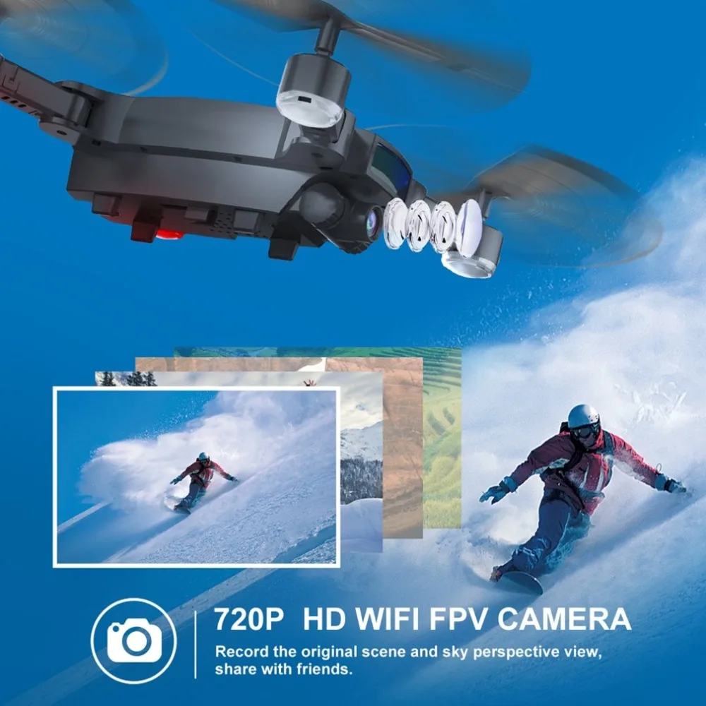 SMRC S6 720P HD WIFI камера Квадрокоптер высота удержания дистанционное управление Дрон
