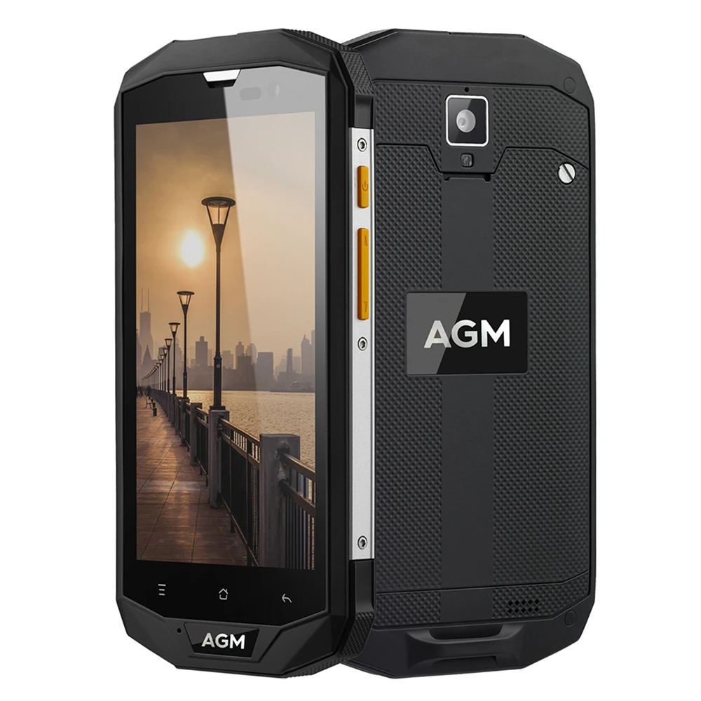 AGM A8 SE смартфон с 5 дюймовым дисплеем четырёхъядерным процессором MSM8916 ОЗУ 2 Гб ПЗУ