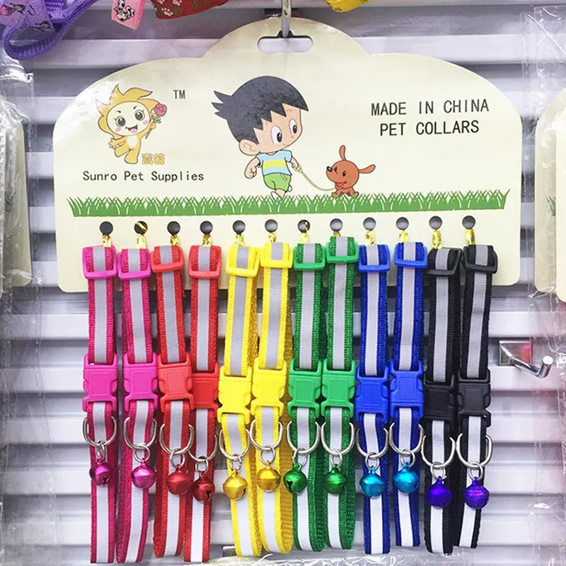 Pet Products Dog Collar For Small Large Big Dogs Nylon Dogs Cat Puppy Collars Supplies Dog-Collar Harness Leash Accessories (8)