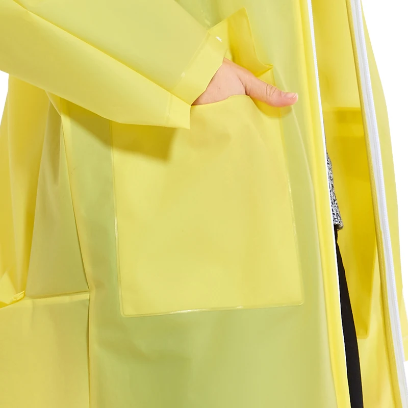 Женский дождевик Yuding, пончо для путешествий, водонепроницаемый дождевик на молнии с капюшоном, Дамский рюкзак, мужской/женский/мужской дождевик с чехлом