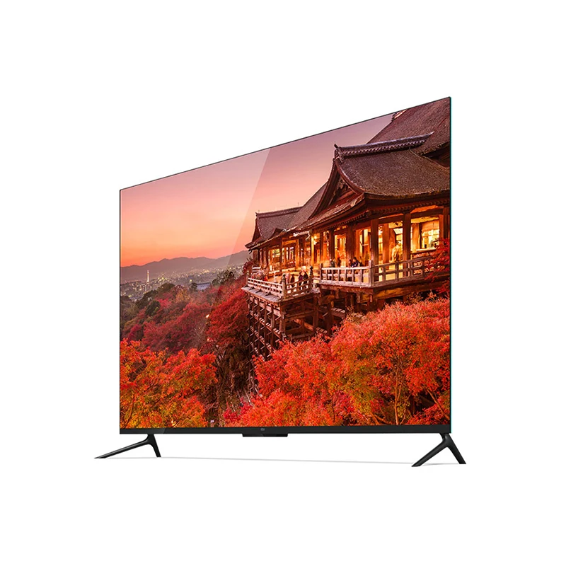 Xiaomi tv 4 55 дюймов 4K HDR Smart 4,9 мм ультратонкий Телевизор 2 ГБ+ 8 Гб английский интерфейс голосовой пульт дистанционного управления Поддержка Dolby DTS