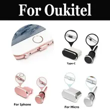 1 Набор наушников аудиоразъем 3,5 пыли Вилки микро для Oukitel U15s U20 плюс K7000 U15 Pro C3 C2 U7 плюс K6000 Pro U13 C4 U11 плюс