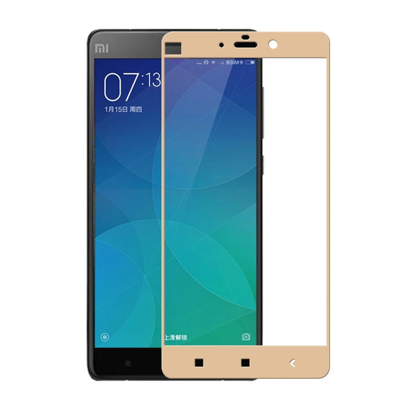 

EKDME Screen Protetor For Xiaomi Redmi Note 4X Global 4 3 Pro Full Cover Tempered Glass For Redmi Mi 5 5S 4A 3S 3X Mi5 Mi5s