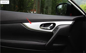 

ABS ! Accessories For Nissan Qashqai J11 2014 2015 2016 2017 Inner Handle Bowl Molding Cover Kit Trim 4 Pcs