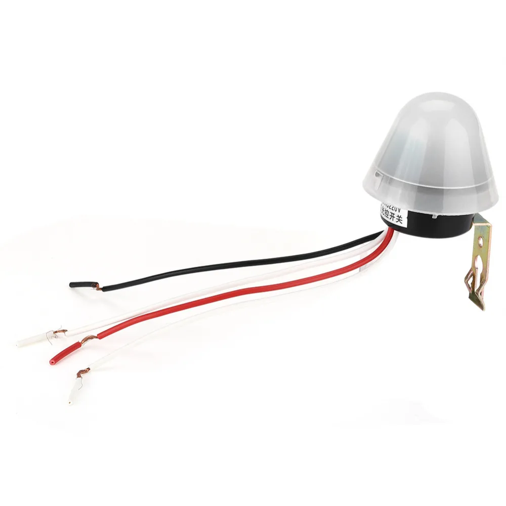 200W 15A Outdoor Light Control Switch Rainproof Automatic ON/OFF Street