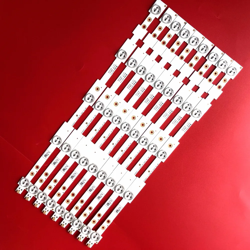 

9 PCS/lot 39" LED strip SW 39 3228 05 REV1.1 120814 5 LEDS(1 LED 3V) 420mm