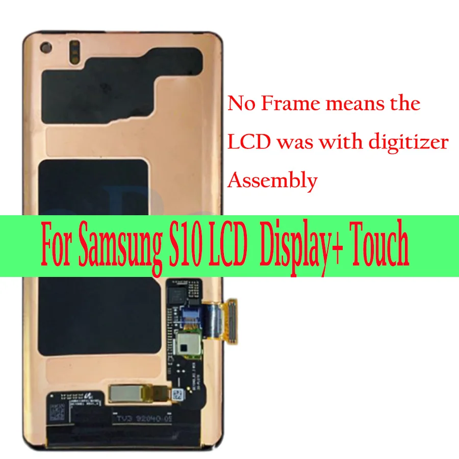 Super Amoled для samsung Galaxy S10 SM-G973F/DS SM-G973U SM-G973W ЖК-дисплей Дисплей Сенсорный экран дигитайзер в сборе для samsung S10 ЖК-дисплей