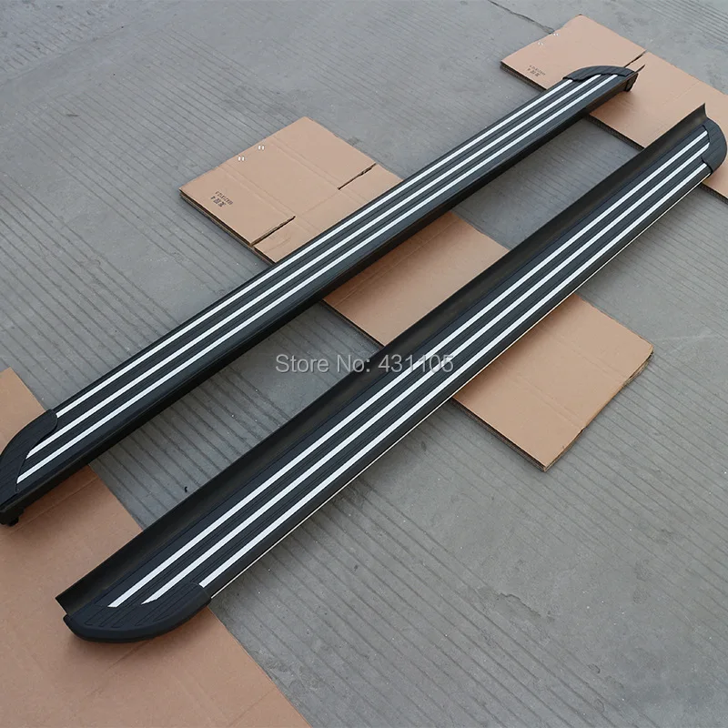 

Aluminum new for Porsche Cayenne 2011 2012 2013 2014 2015 2016 2017 Running Board Side Step Nerf bars good quality