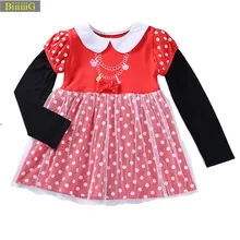 

Kids Girl Princess Dresses Long Sleeve Snow White Clothing Alice white snow Princess girls dress Cosplay Costume Child Clothes