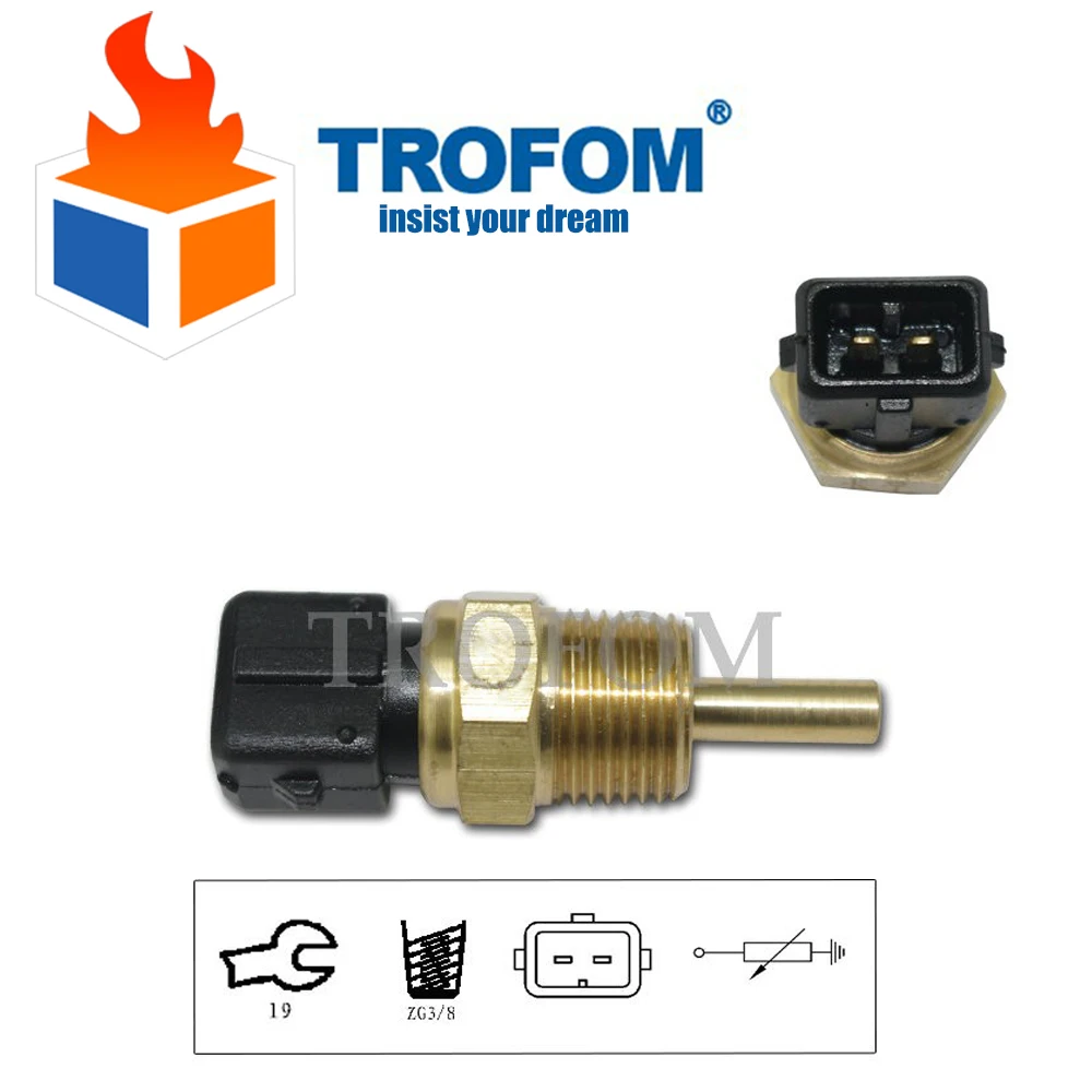 

COOLANT Water Temperature Sensor For MITSUBISHI 3000GT Colt L400 Lancer Pajero Space Opel Campo 39220-35510 39220-35520 MD149338