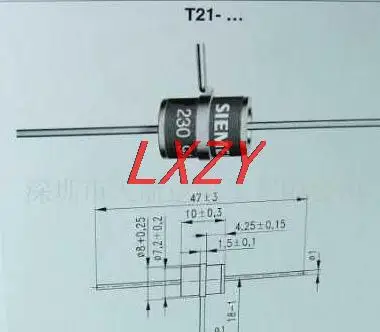 300V керамическая Газоразрядная трубка EM300X 5,5*6 2R300