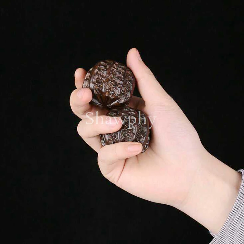 4pcs/lot Vietnam walnut shape hand massage wood ball massager