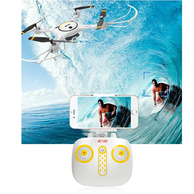 Best Price Drone with Camera FPV RC Drone With 720P WiFi 2MP HD Camera 2.4G 4CH Quadcopter