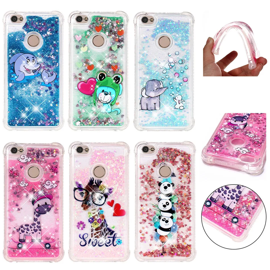 

Fashion Glitter Flip Case For Xiaomi A1 5X Redmi S2 Y2 6 Pro 6A Note 4X 5 Plus 5A Soft Silicone Frog Dog Cover Shining Capa E03Z