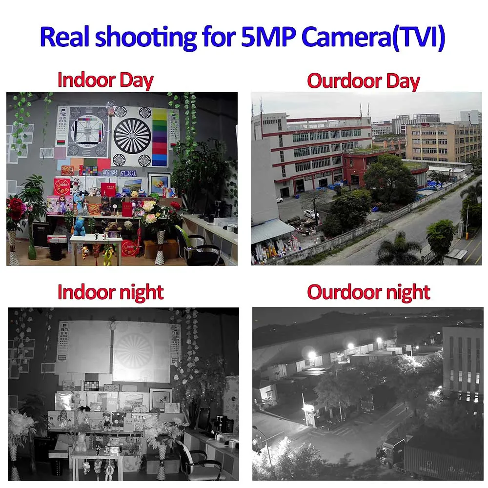 Real shooting for 500FS-TVI