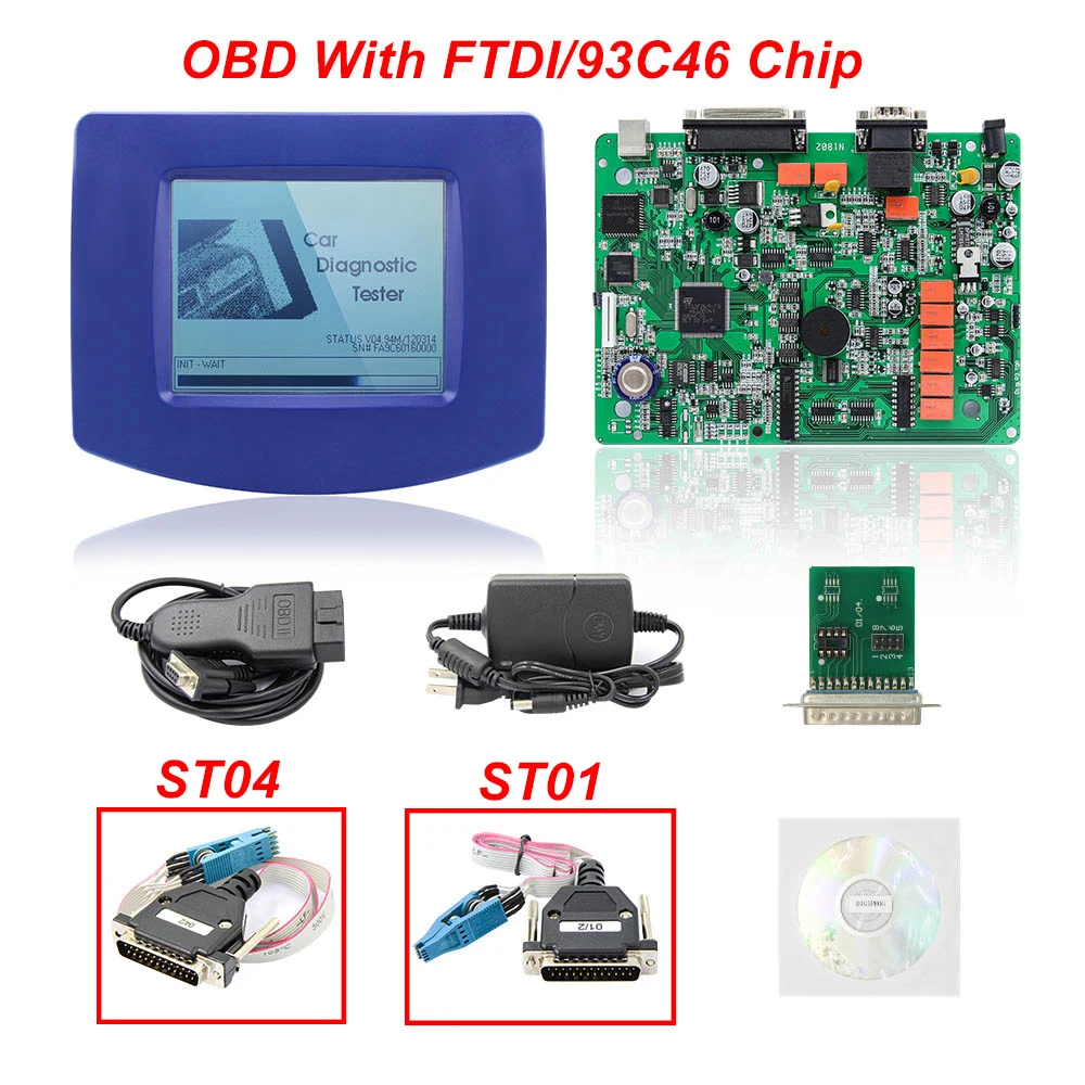 DIGIPROG 3 V4.94 DIGIPROG III полный чип ST01 ST04 OBD OBD2 одометр Milage коррекция инструмент ECU программист DIGIPROG 3 программист