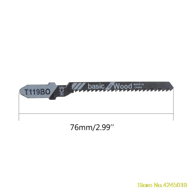 Новинка, высокое качество, 5 шт., HCS T119BO, лобзик, набор лезвий, дерево, быстрая резка, Сабельная пила