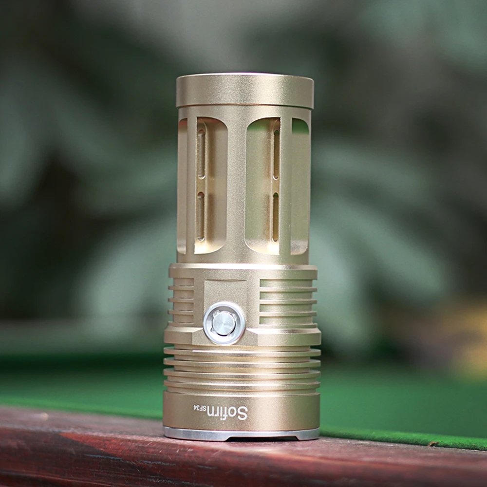  Sofirn 18*T6 Powerful LED Flashlight High Power Flashlight 18650 Searchlight torch light hunt campi - 32950430927