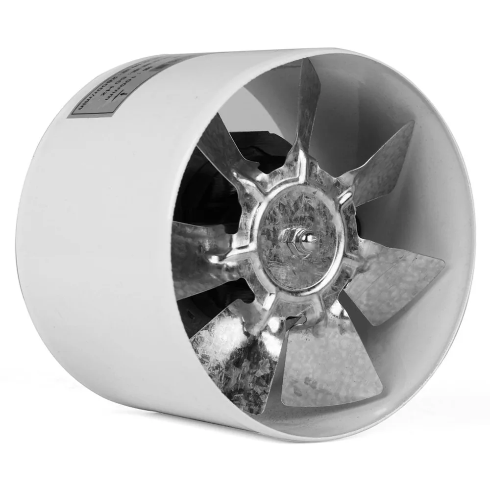 

Inline Duct Booster Exhaust Fan - 4" 6" 8" 10" Intake Out-Take Ventilation Fan