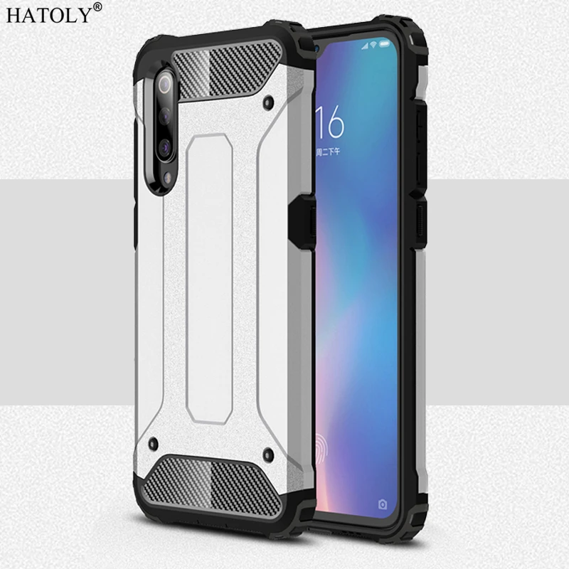 Чехол для Xiaomi Mi 9 противоударный прочный армированный Жесткий силиконовый