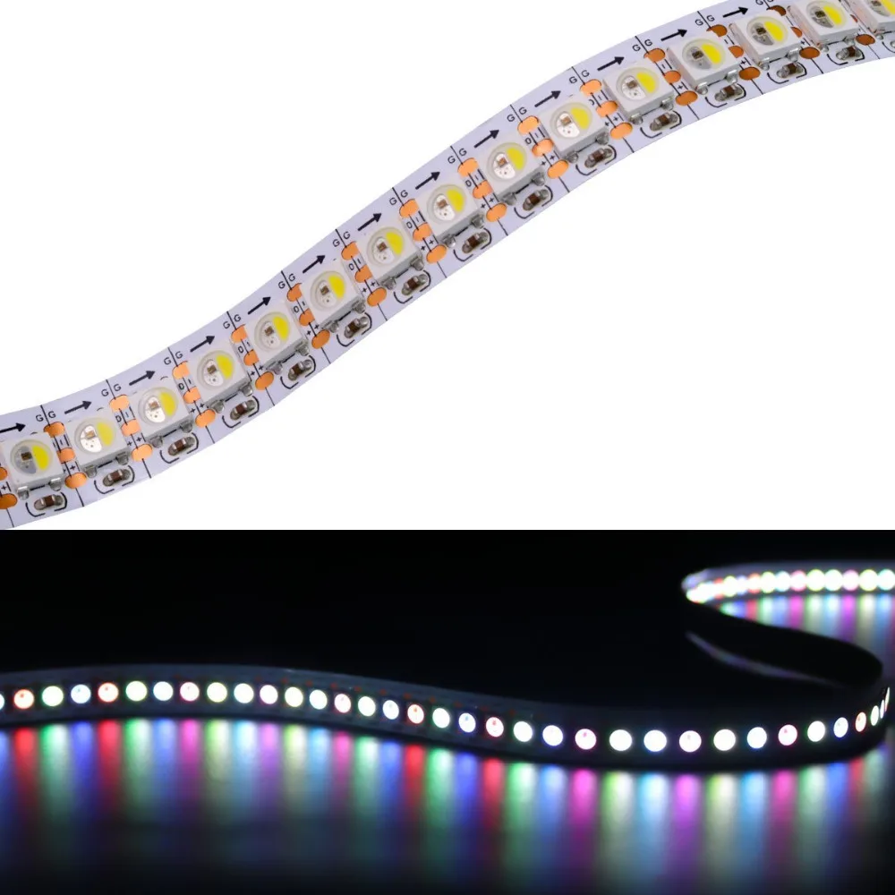 DC5V SK6812 RGBW гибкая светодиодная лента RGBCW RGB + Теплый Холодный белый (аналогичный