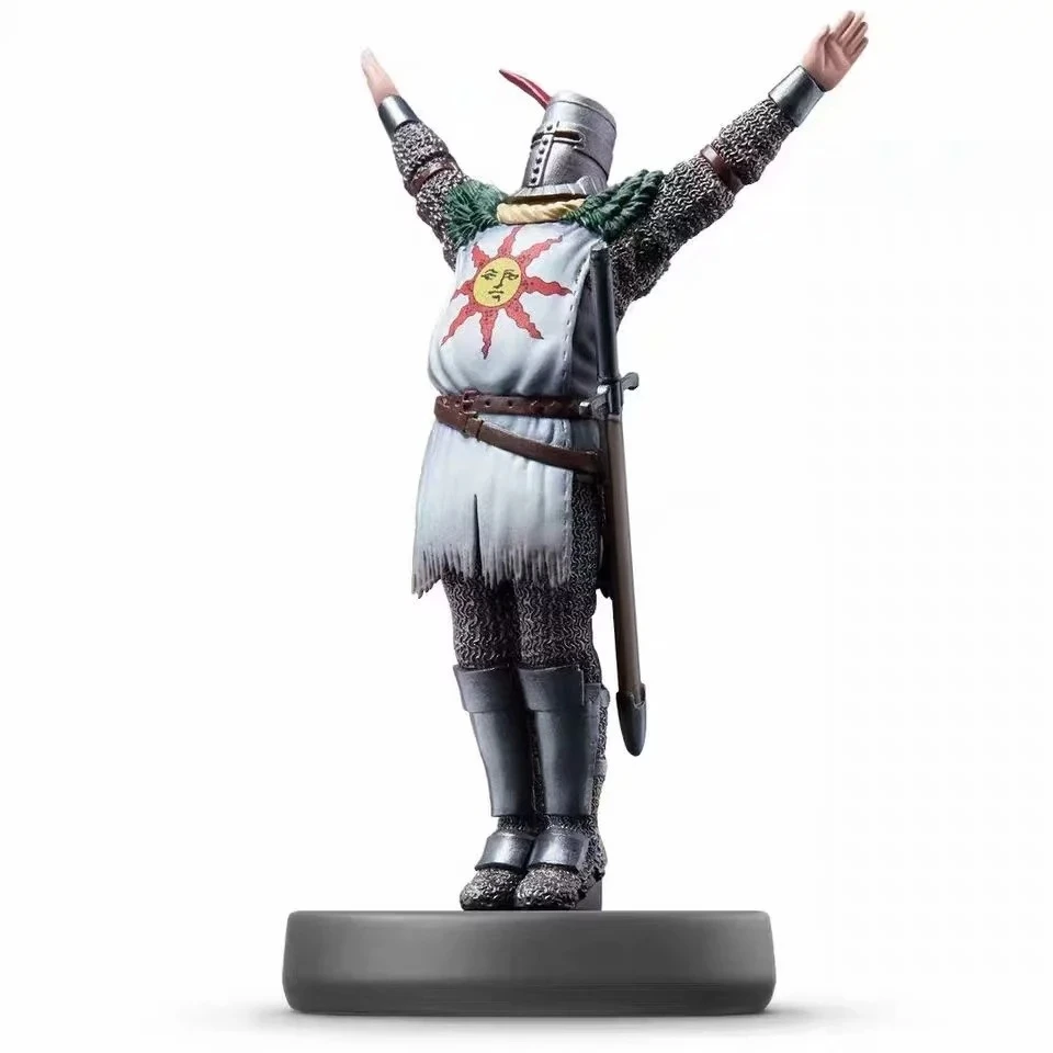 1 шт. Dark Souls NFC Amiibo Sun Warrior слойер фигурка ПВХ Коллекция Модель и NFC карта Монета