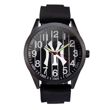 MLB time square Fashion Simple Casual sport Watch silicone Band Waterproof men Watches Quartz men’s Wrist Watch Clock SD007