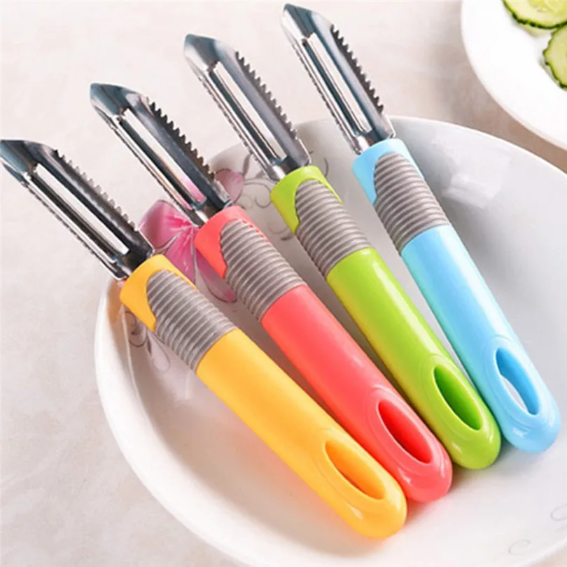 Fruit Slices Potatoes Apple Fish Scales Peeling Nife Multifunctional Peeler Vegetable Tools 2019 New Product #4A03 (6)