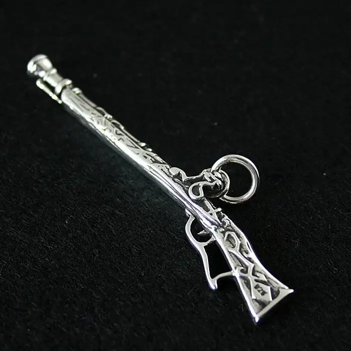 

925 pure silver bundook scattergun silver pendants lengthen edition