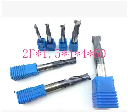 cnc cutter tool TAPC tungsten alloy milling HRC50 2F*1.5*4*4*50 | Инструменты