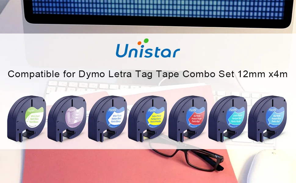 a fita de dymo letratag recargas 91330